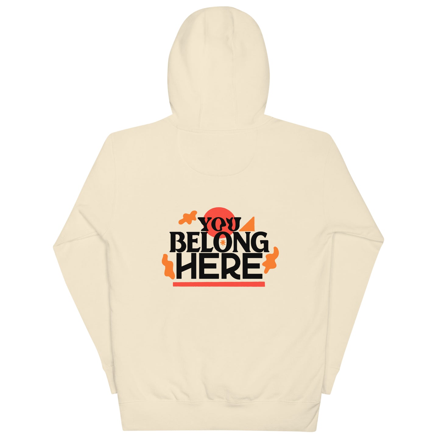 Northeast Youth - You Belong Here - Unisex Hoodie (Black)