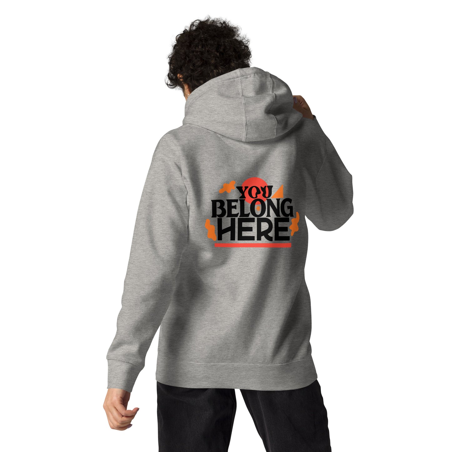 Northeast Youth - You Belong Here - Unisex Hoodie (Black)