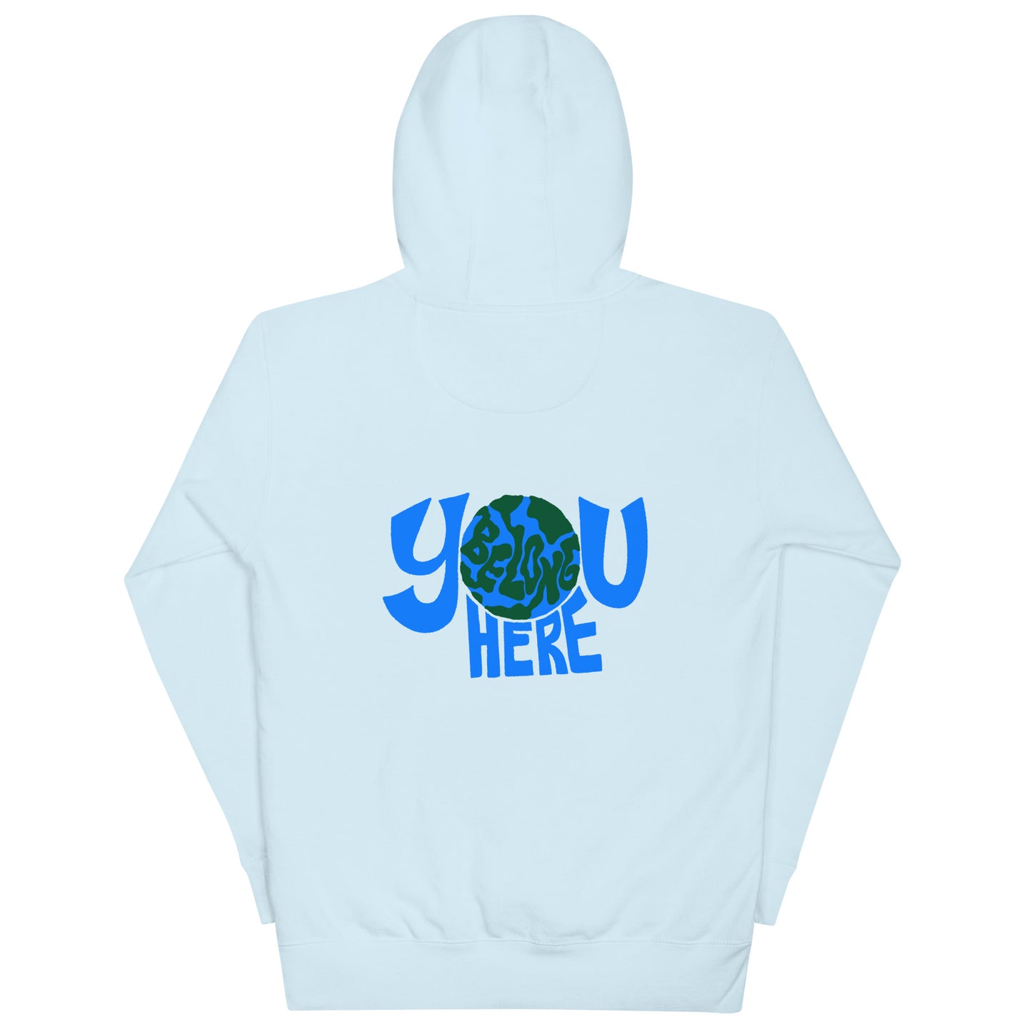 Northeast Youth - You Belong Here - Unisex Hoodie (Blue)