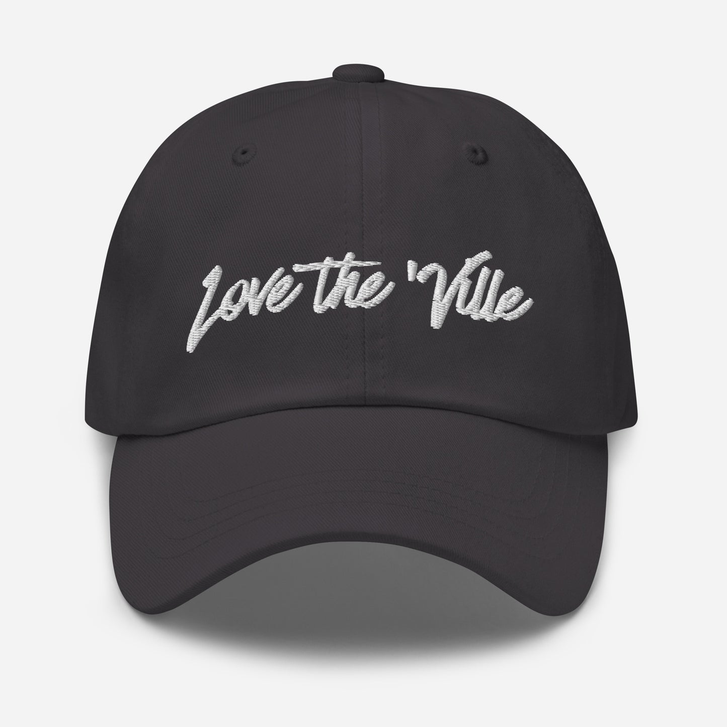 Love The 'Ville Dad Hat (Black)